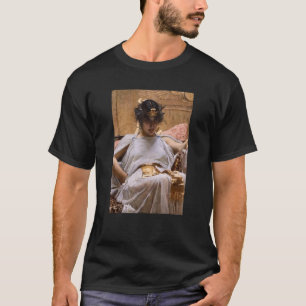 Camiseta Cleópatra por John William Waterhouse