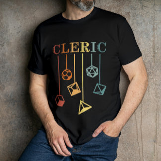 Camiseta Cleric Dungeon Fantasy Role