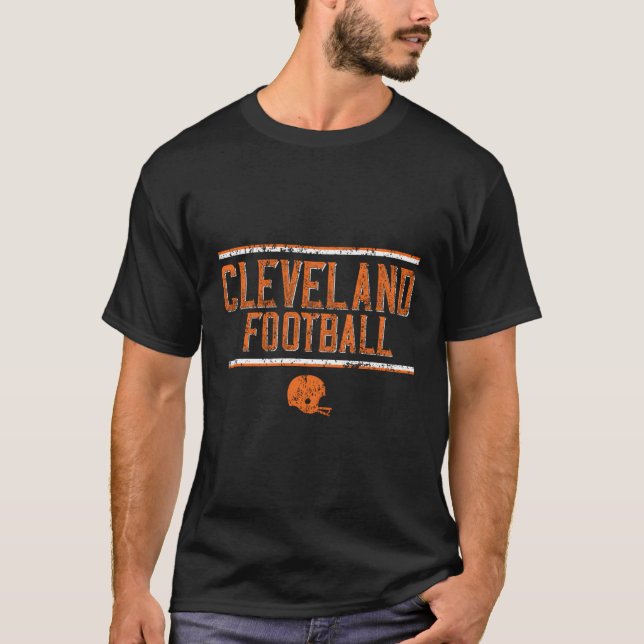 Camiseta Cleveland Futebol Vintage (Frente)