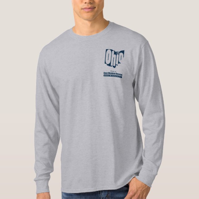Camiseta Cleveland: Home of Case Western Reserve University (Frente)