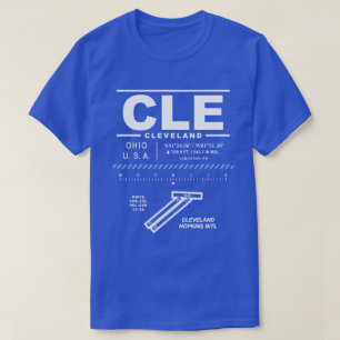 Camiseta Cleveland Hopkins Aeroporto Internacional CLE
