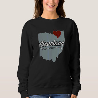 Camiseta CLEVELAND Ohio C cidade OH Cidade Estado EUA  Fofo
