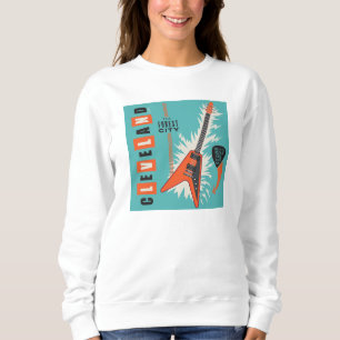 Camiseta Cleveland Ohio Violão elétrico