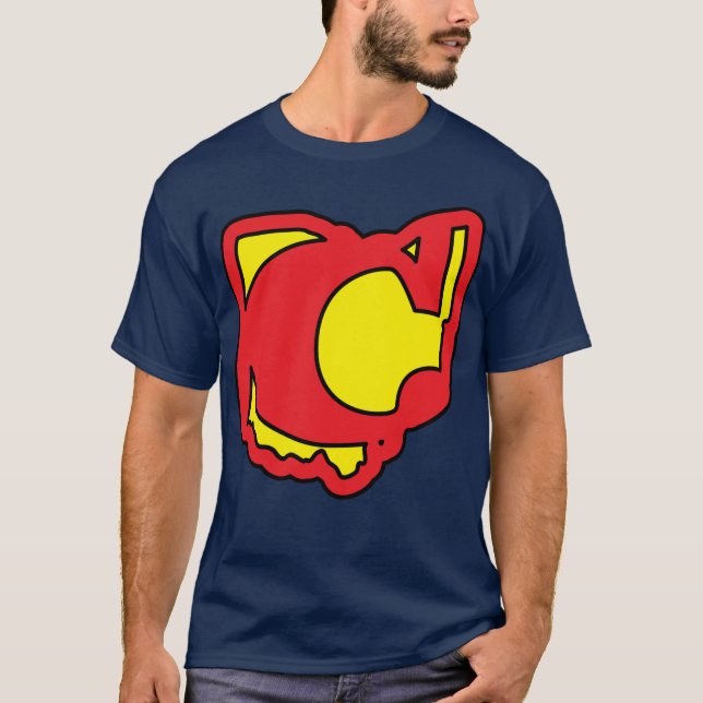 Camiseta Cleveland super, oh (Frente)