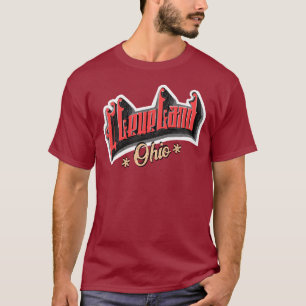 Camiseta Cleveland Typografia