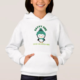 Camiseta Clever One Always Chill Penguin Hoodie | Cool Kids