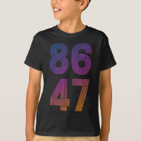 Clic Estilo Vintage Anos 80 86 47 Anti Trump _2