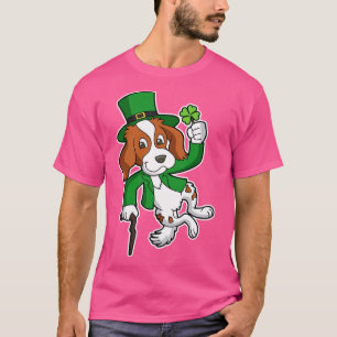 Camiseta Clicar no Heel do Dia de São Patrício do Cachorro 