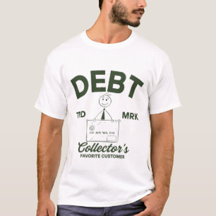 Camiseta Cliente favorito do cobrador de dívidas