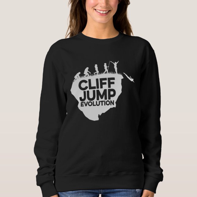 Camiseta Cliff Jumping Evolution Graphic Cliff Jumper Tombs (Frente)