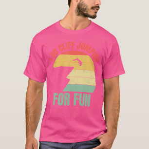 Camiseta Cliff Jumping Para Mergulho De Cliff De Esporte Ex
