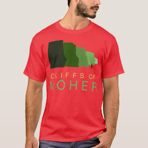 Camiseta Cliff of Moher Modern Irish