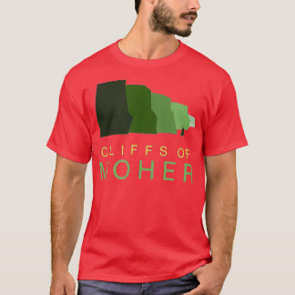 Camiseta Cliff of Moher Modern Irish