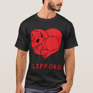 Camiseta Clifford O Grande Cachorro Vermelho Clássico