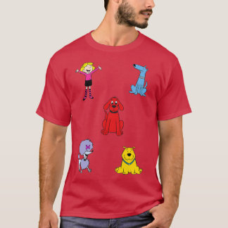 Camiseta Clifford, o grande cão vermelho