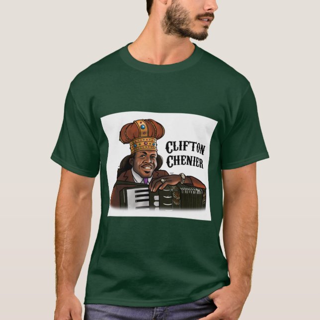 Camiseta Clifton Chenier (Frente)