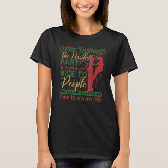 Camiseta Clim De Árvores De Árvore Mens Mais Duro (Frente)
