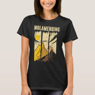 Camiseta Clima da Cimeira de Molamenqing Mountain Peak