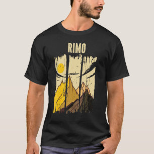 Camiseta Clima de pico do Rimo Mountain Peak Summit