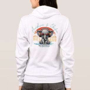 Camiseta Clima Ensolarado de Primavera e Férias Retrô na Pr