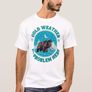 Camiseta Clima frio, nenhum problema aqui! Mamute Lanoso Di