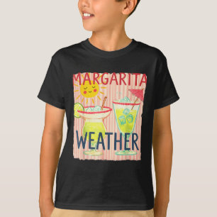 Camiseta Clima Margarita Coquetel Havaí Férias de Verão