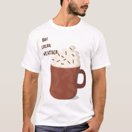 Camiseta Clima quente com cacau