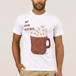 Camiseta Clima quente com cacau
