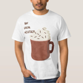 Camiseta Clima quente com cacau