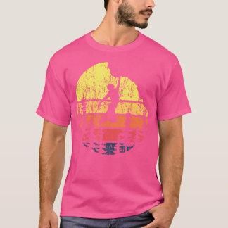 Camiseta Clima Retro Sunset Rock - Boulderer Bouldering C