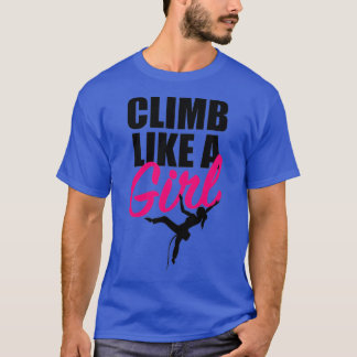 CAMISETA CLIMB COMO UMA MENINA 5