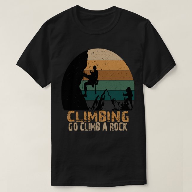 CAMISETA CLIMBING GO CLIMB A ROCK HIKING_009 (Frente do Design)