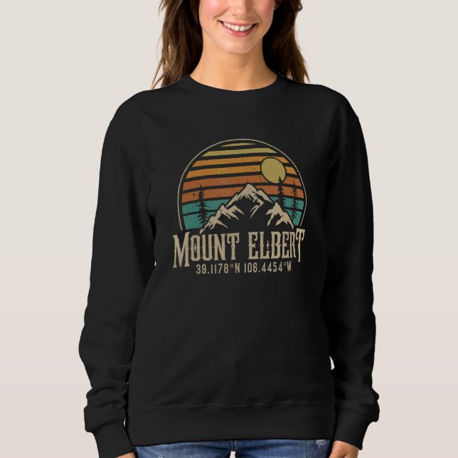 Camiseta Climbing Mt  Elbert Colorado Mountain Mount Elbert (Frente)