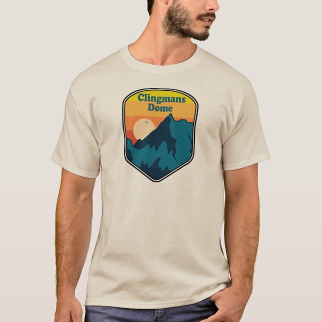 Camiseta Clingmans Dome Tennessee Nascer do Sol (Frente)