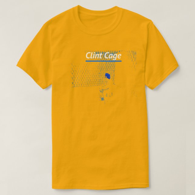Camiseta Clint Cage - Alan S. Tofighi (Frente do Design)