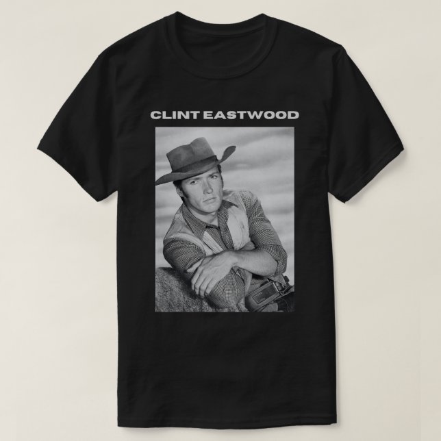 Camiseta Clint Eastwood (Frente do Design)