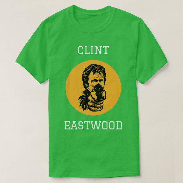Camiseta Clint Eastwood 17 (Frente do Design)