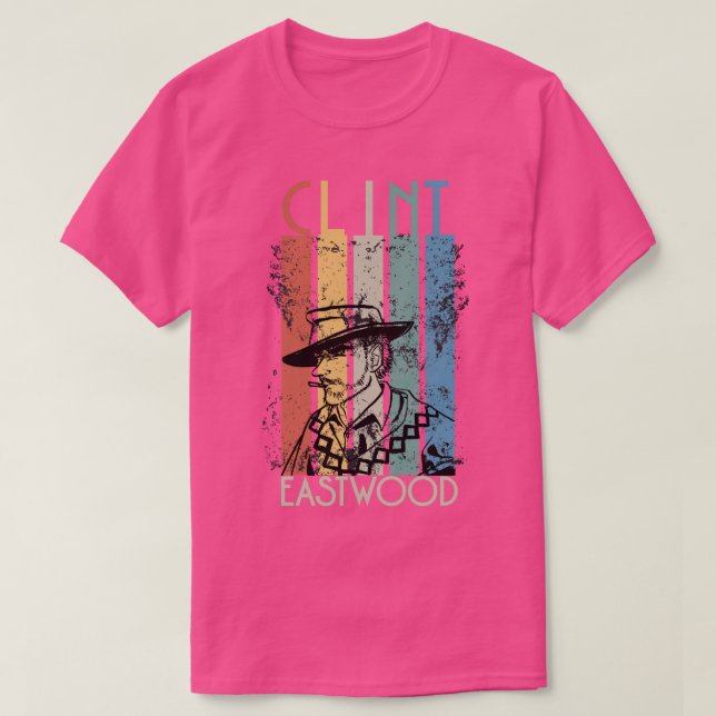 Camiseta Clint Eastwood 23 (Frente do Design)