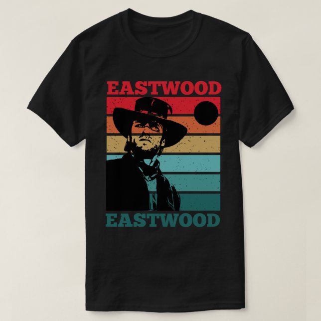 Camiseta Clint Eastwood 3 (Frente do Design)
