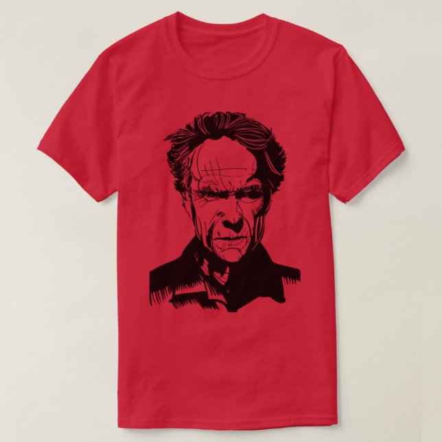 Camiseta Clint Eastwood 30 (Frente do Design)