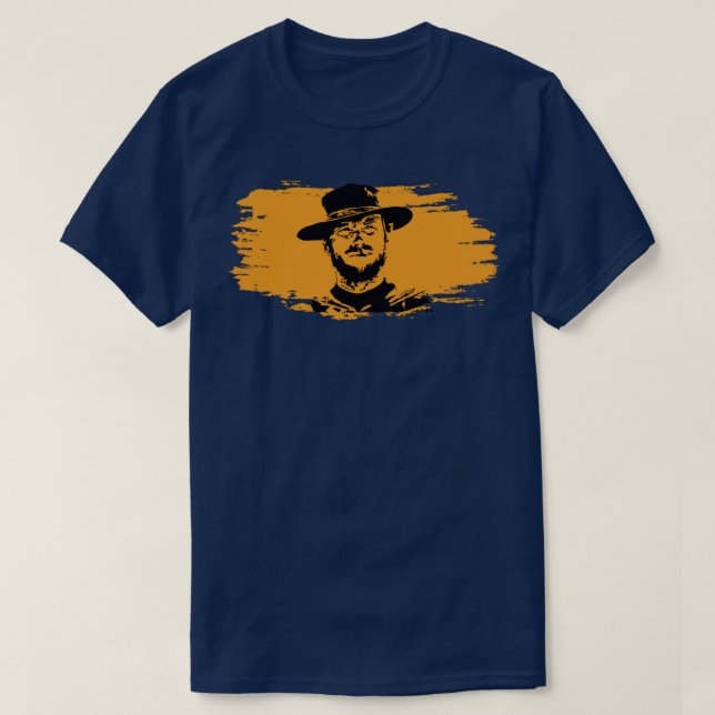 Camiseta Clint Eastwood 50 (Frente do Design)