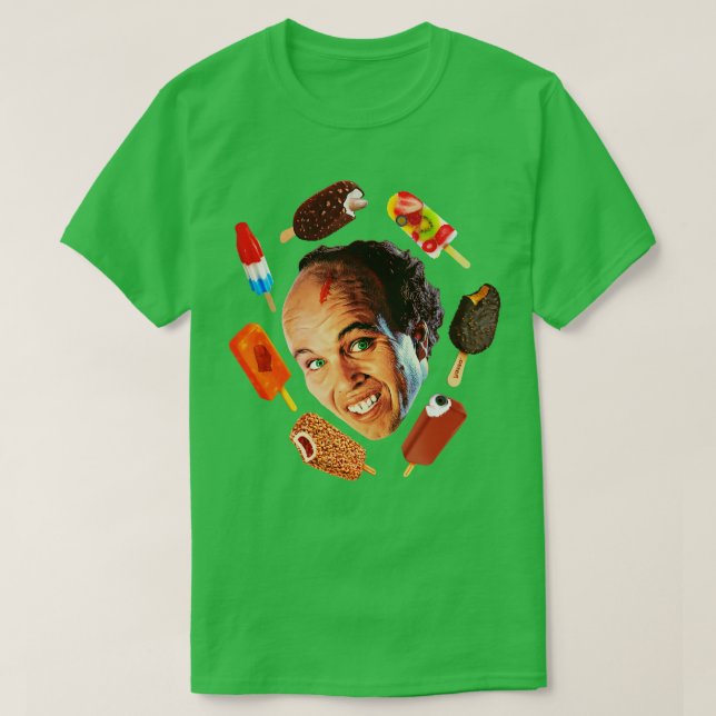 Camiseta Clint Howard é o Homem Sorvete (Frente do Design)