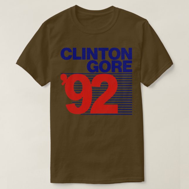 CAMISETA CLINTON GORE (Frente do Design)