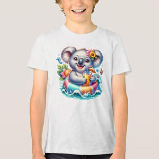 Camiseta Clipart de Sublimação de Coala de Verão