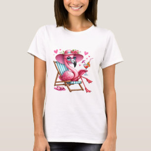 Camiseta Clipart Flamingo