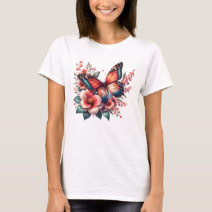 Camiseta Cliparts de Sublimação da Primavera Borboleta-9628