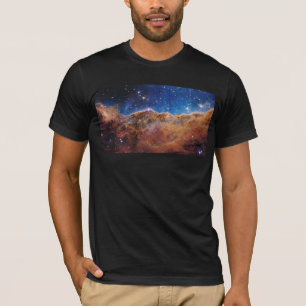 Camiseta Clipes Cósmicos Carina Nebula Space Telescope