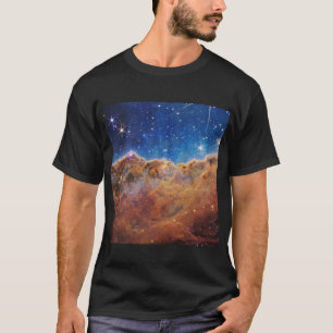 Camiseta Clipes Cósmicos do Telescópio Espacial JWST James