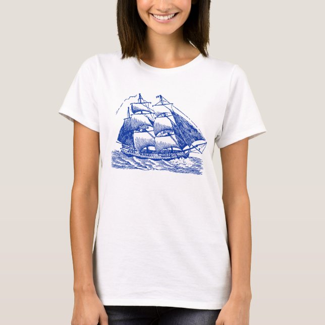 Camiseta Clipper - Marinho Azul (Frente)