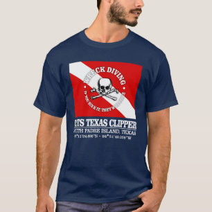 Camiseta Clipper USTS Texas (melhores destroços)